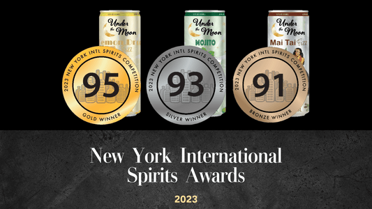 Over the Moon Cocktails Wins Gold, Silver, and Bronze at New York International Spirits Competition - Under The Moon Cocktails