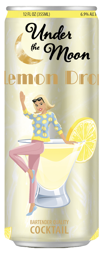 Lemon Drop Cocktail - Ready to Drink - Under The Moon Cocktails